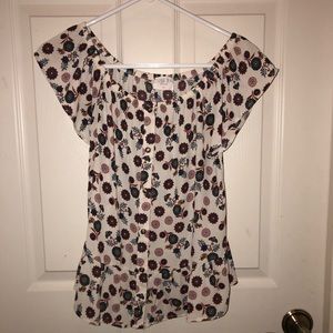 Floral top TJM